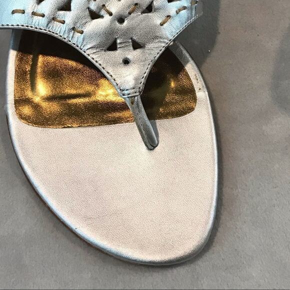 Vigotti Slip on kitten heels  Silver and Copper Size 9 - Picture 2 of 3
